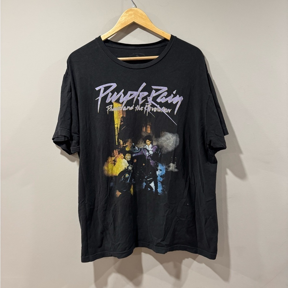 Purple Rain by Prince and The Revolution Official T-Shirt